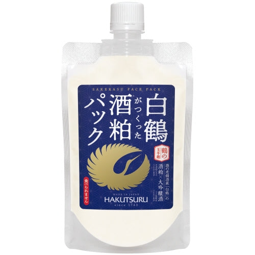 鶴の玉手箱 白鶴がつくった酒粕パック 洗い流すフェイスパック 170g〔販売名:TTフェイスパックSK〕